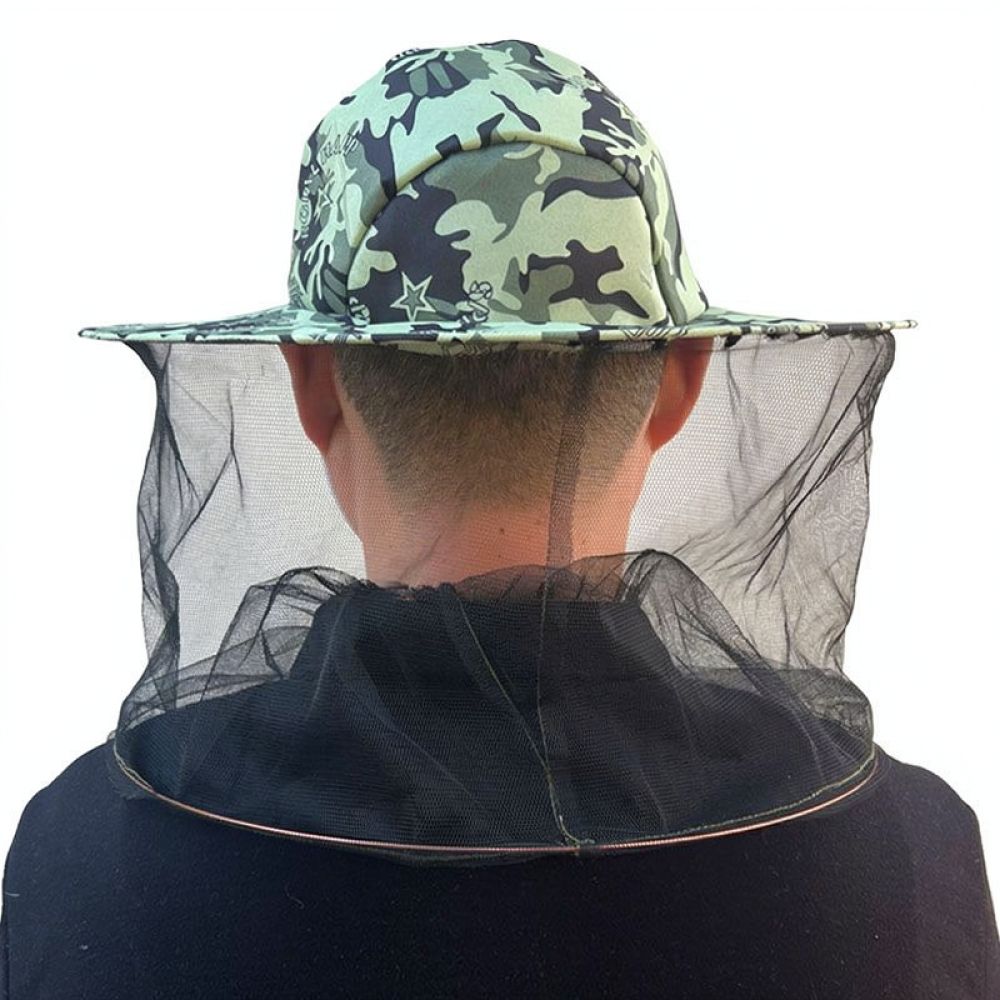 قبعة سلامة لتربية النحل مع شبك - مراجعة Agriculture Farming Hats وسعره