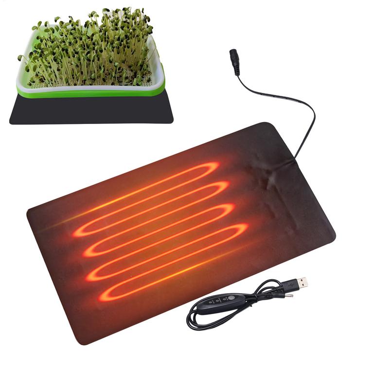 سجادة تدفئة النباتات من الجلد  - مراجعة Seedling Heat Mat وسعره